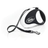 Flexi povodac collection s tape 3m - crno/beli | ePonuda.com