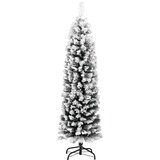 vidaXL Umestno božično drevo Zelena 120 cm PVC in Jeklo in Plastika | Shoptok.si