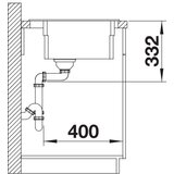 Blanco granitna sudopera crna etagon 6 600x510/220mm | ePonuda.com