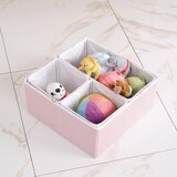 Mioli Decor kutija za odlaganje YLC421, 4 dijela, roze-bijela | Eponuda.ba