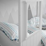 Bessagi Kids Otroška/mladinska Postelja Adana, Bela, Hiša, 90x200 | Shoptok.si