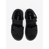 SEASTAR Black platform sandals with cutouts | ePonuda.com