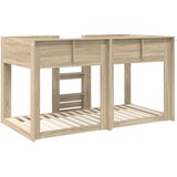 Krevet na kat za djecu Sonoma hrast 80 x 200 cm | Eponuda.com