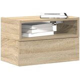 Furnova Stenska nočna omarica sonoma hrast 45x26x28,5 cm, (21927298) Cene