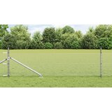 vidaXL ograja v obliki hexagona 0.5x50 m galvanizirano jeklo | Shoptok.si
