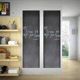 vidaXL Zidne nalepke za tablo 0,6 x 3 m 2 zvitka s kredo Cene