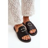S. BARSKI Elegant Women's Shiny Slippers With Decoration S.Barski | ePonuda.com