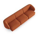 Milo Casa Sedežna garnitura iz šenilje v barvi terakote 266 cm Paolo – | Shoptok.si
