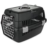 happet transportni boks za mačke in pse Teddy, 50 x 35 x 33 cm, S, siva | Shoptok.si