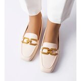 Gemre Beige loafers with a buckle Rousseau | shoptok.hr