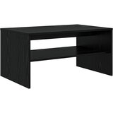 vidaXL Klubska miza Črna Orehovina 80 x 50 x 40 cm Konstruiran les, (5000120355) | Shoptok.si
