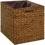  Klupa s 2 košare od morske trave 71 x 40 x 42 cm smeđa | shoptok.hr