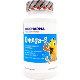 BIOPHARMA Omega-3, žvečljive kapsule za otroke