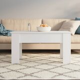  Stolić za kavu bijeli 101x49x52 cm od konstruiranog drva | shoptok.hr