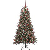 vidaXL Umestno božično drevo med 300 LED Zelena 99 x 99 x 180 cm | Shoptok.si