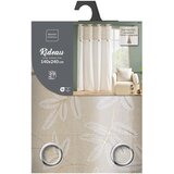 Douceur d intérieur Bela/bež zavesa iz mešanice bombaža 140x240 cm Altea – | Shoptok.si