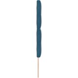  Naslon za glavu s dugmićima Tamno plavi 160 cm Baršun | shoptok.hr