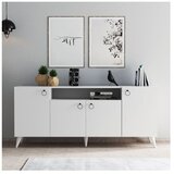 Woody Fashion KSL0201 White Console Cene