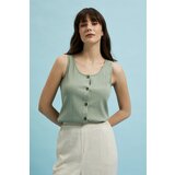 Marisse Women's Blouse L-Ts-4379 Olive u