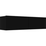  TV ormarić crni 120 x 30 x 30 cm od konstruiranog drva | shoptok.hr