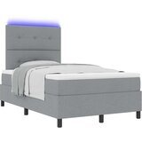  Krevet s opruga kutije Svjetlosiva 120 x 200 cm tkanina | shoptok.hr