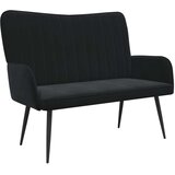  Kauč za dvoje Crna 115 x 61 x 87 cm Baršun | shoptok.hr