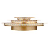 Globo 48465-18 - LED plafonsko svetlo HEDA LED/18W/230V 3000K prečnik 18 cm zlatno | Eponuda.com