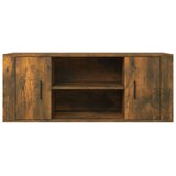 TV ormarić boja dimljenog hrasta 100x35x40 cm konstruirano drvo | shoptok.hr