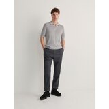 Reserved Men`s polo - svetlo siva Cene
