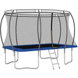vidaXL Trampolin komplet pravokoten 335x244x90 cm 150 kg | Shoptok.si