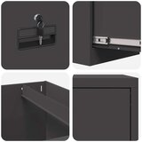 Kabinet za datoteke s ladicama 2 pcs Crna 44 x 50 x 106.5 cm | shoptok.hr