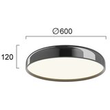  LED stropno svetlo ALENSA LED/60W/230V crno | Eponuda.com
