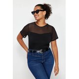 Trendyol Ženska bluza TBBSS24AF00046, Crna Cene