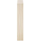 Ormarić za cipele 3 razine s ogledalom hrast 63 x 17 x 102,5 cm | shoptok.hr