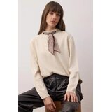 TRENDYOLMILLA ženski duks Twoaw26Kz00271, bež-bež | Eponuda.com