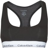 Calvin Klein Jeans Topi MODERN COTTON UNLINED BRALETTE Črna cene
