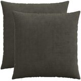  Presvlaka za jastuk 2 pcs HEERLEN Antracit 55 x 55 cm Kord Slike