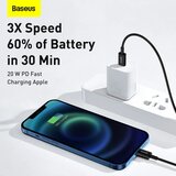 Baseus Type C kabel za Apple Lightning 8-pinski PD20W Superior Series Fast Charging CATLYS-C01 2 metra crni | shoptok.hr