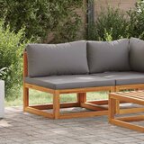  Modularna srednja sofa i tamnosivi jastuci masivno drvo bagrema | shoptok.hr