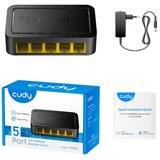 Cudy FS105D LAN 5-Port 10/100 Switch auto-negotiation RJ45 ports (alt S105 ) | ePonuda.com