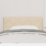 vidaXL Uzglavlje Dizajn Dijamantnih Blokova Krem 100 cm Tkanina | shoptok.hr