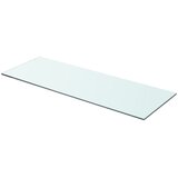 vidaXL Polica Prosojno Steklo 70x25 cm Cene