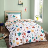 RHS Enojna otroška posteljnina 200x200 cm Woodland Alphabet – | Shoptok.si