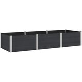 vidaXL Vrtna visoka greda Črna 300 x 100 x 54 cm, (5000287680) | Shoptok.si