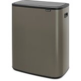 Brabantia Bo Touch Bin 60 L z 1 plastičnim vložkom - Platinum | Shoptok.si