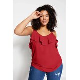 Trendyol ženska bluza Tbbss22Af0023, crvena Cene