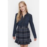 Trendyol Blue Zipper Detailed Skirt | shoptok.hr