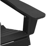  Adirondack stolica Crna 82 x 74 x 92 cm HDPE | shoptok.hr