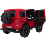  Licenciran avto na akumulator Mercedes Benz G63 AMG XXL 4x4 - dvosed - rdeč | Shoptok.si