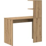  Radni stol od hrasta Hrast MDF s hrastovim furnirom Srednji | shoptok.hr